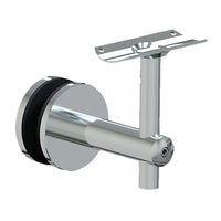 Handrail Bracket- Glass - Continuous - 1 1/2" (38.1mm)